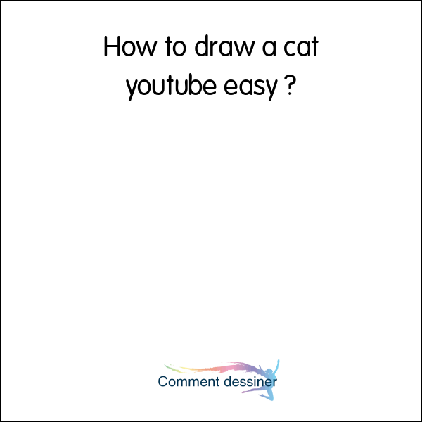 How to draw a cat youtube easy
